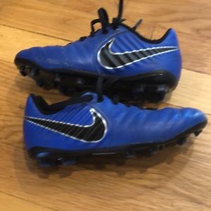 Youth Boys Soccer Cleats - Nike Tiempo